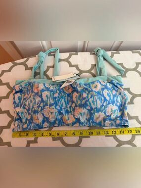 Hermoza Coral Cobe Bouquet Swim Bra NWT Size 14
